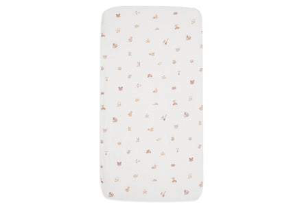 Jollein Hoeslaken Jersey 40/50x80/90cm | Animal Friends