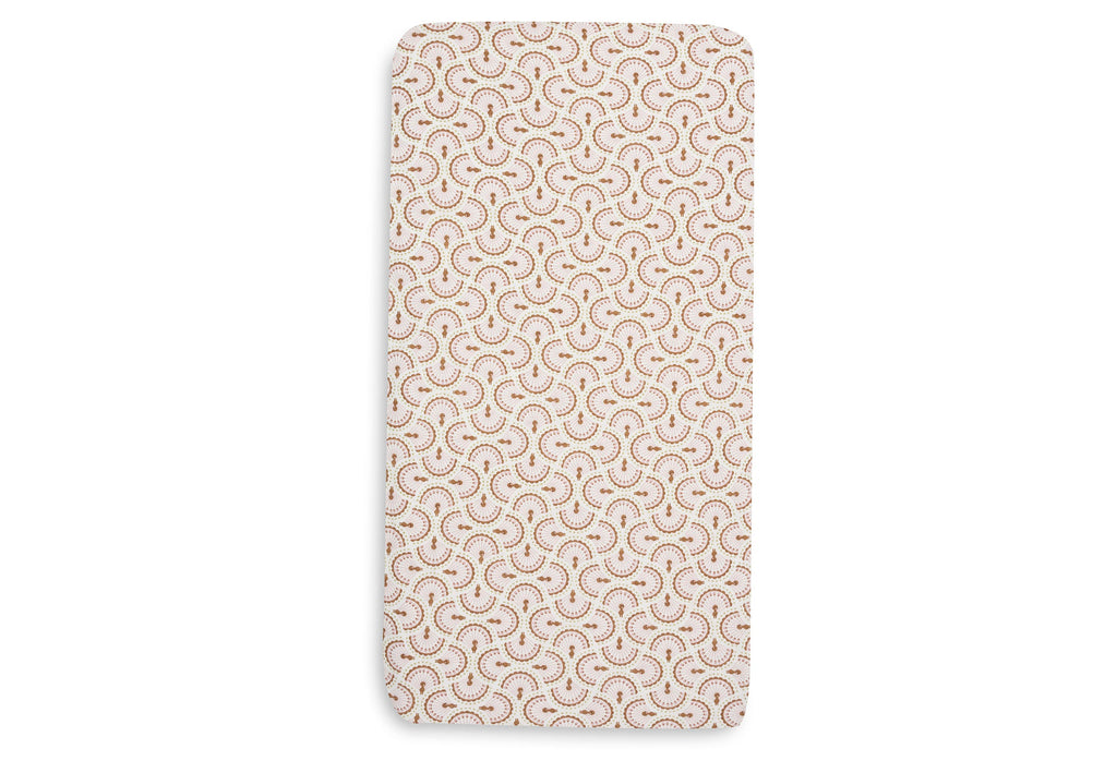 Jollein Hoeslaken Jersey 70/75x140/150cm | Soft Plumes