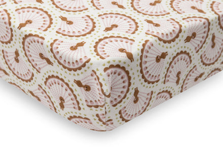Jollein Hoeslaken Jersey 60x120cm | Soft Plumes