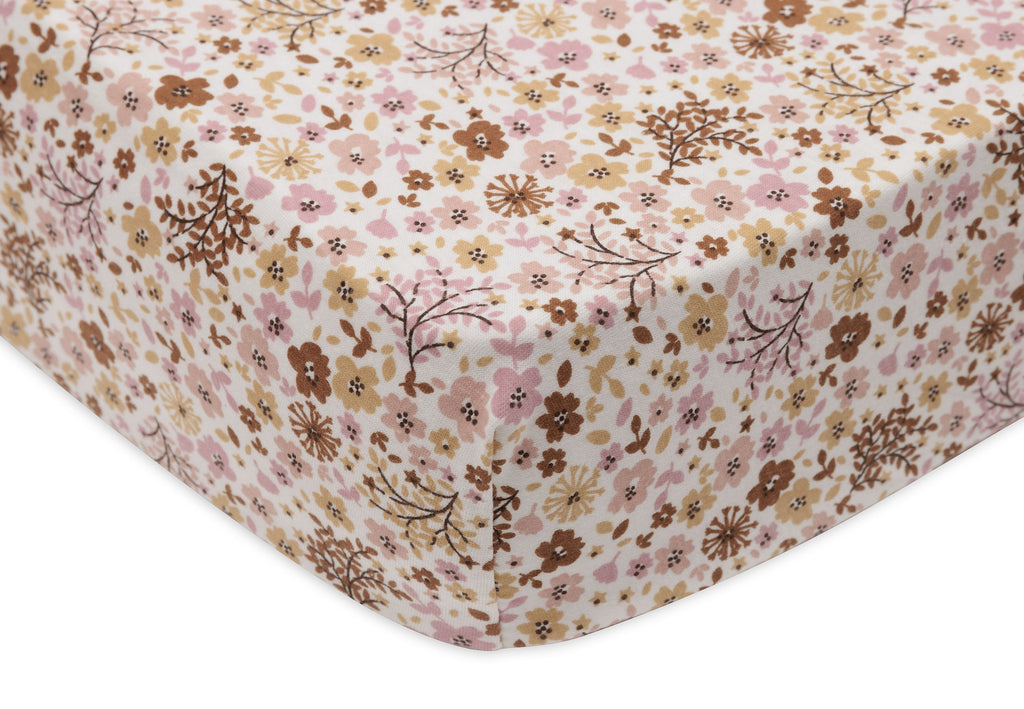 Jollein Hoeslaken Jersey 60x120cm | Flower Fairies