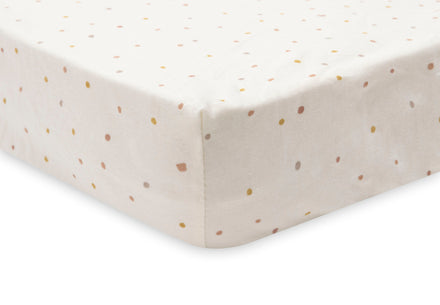 Jollein Hoeslaken Jersey 60x120cm Kangaroots Dusty Dot