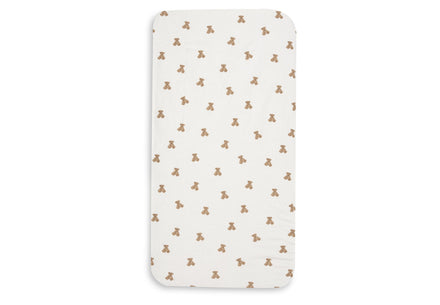Jollein Hoeslaken Jersey 60x120cm | Mini Teddy Bear