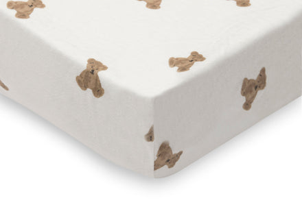 Jollein Hoeslaken Jersey 60x120cm | Mini Teddy Bear