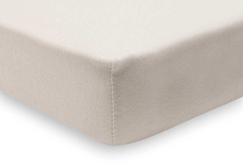 Jollein Hoeslaken Jersey 70/75x140/150cm | Sand