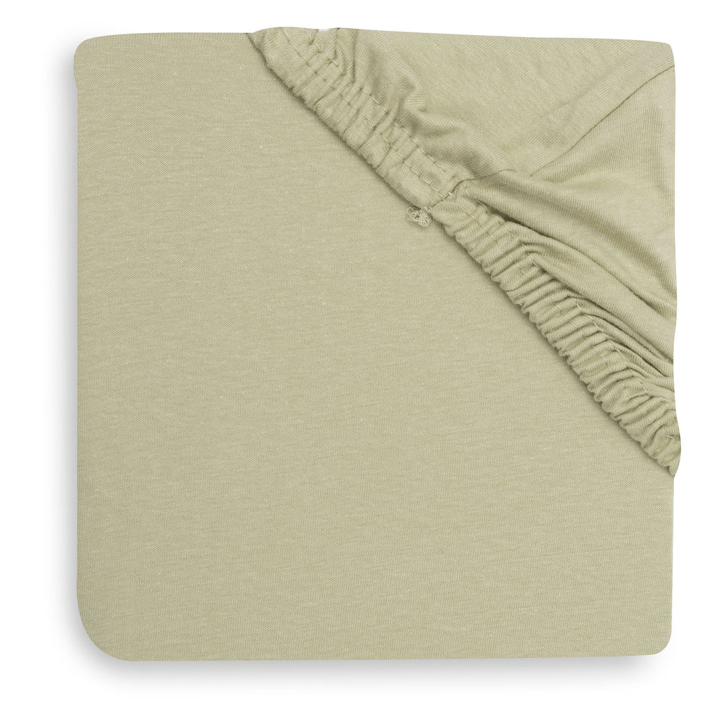 Jollein Hoeslaken Jersey 70/75x140/150cm | Soft Matcha