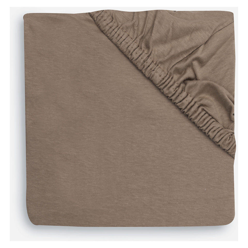 Jollein Hoeslaken Boxmatras Jersey Ø95cm | Milky Coffee