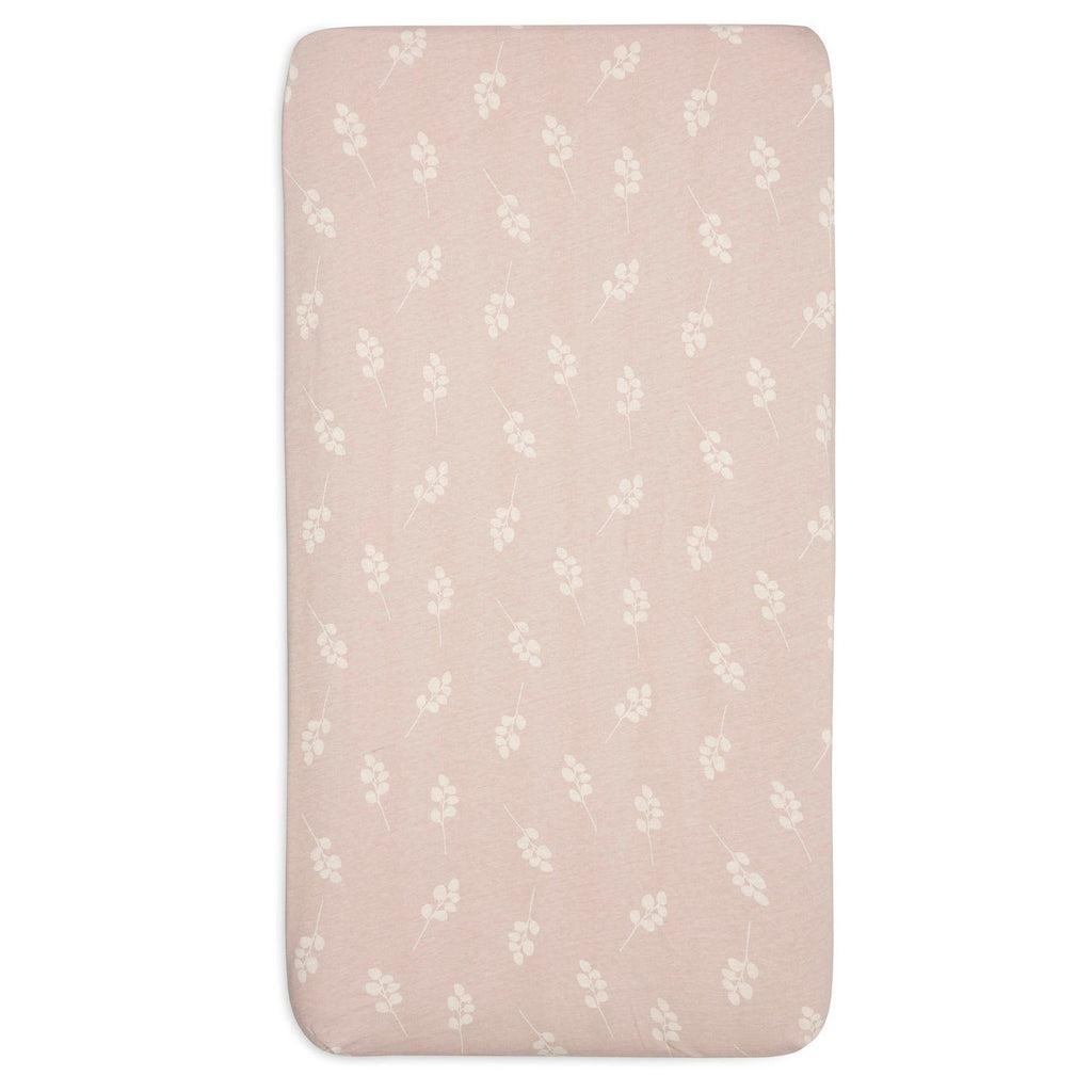 * Jollein Hoeslaken Jersey 70x140cm | Twig Wild Rose*