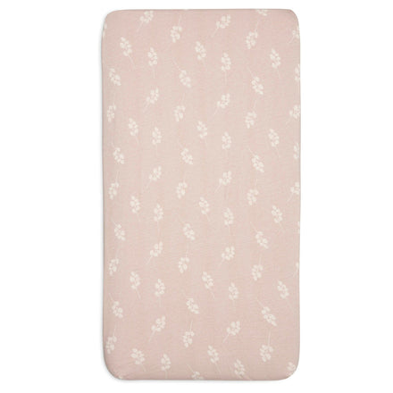 * Jollein Hoeslaken Jersey 70x140cm | Twig Wild Rose*