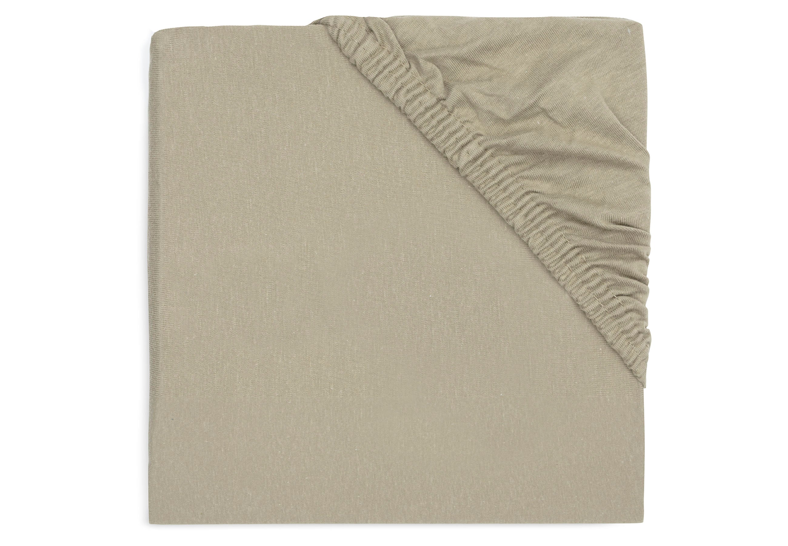 Jollein Hoeslaken Jersey 70x140cm/75x150cm | Olive Green