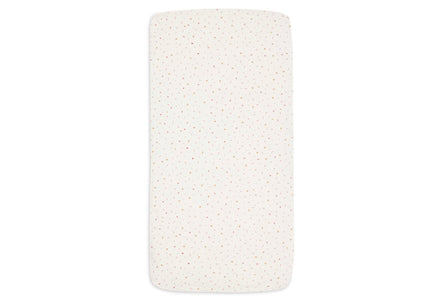 Jollein Hoeslaken Jersey 70/75x140/150cm Pretty Picnic Flower Drops