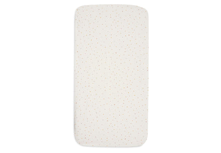 Jollein Hoeslaken Jersey 70/75x140/150cm Kangaroots Dusty Dot
