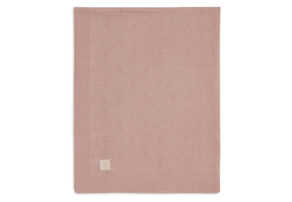 Jollein Wiegdeken 75x100cm Cosy Knit Wild Rose