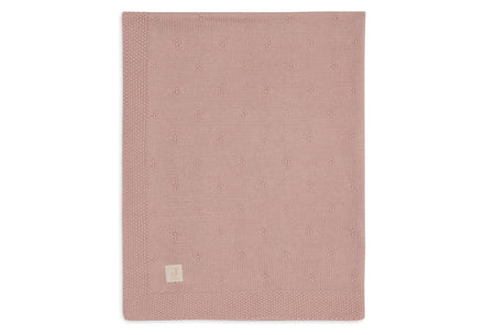 Jollein Wiegdeken 75x100cm Cosy Knit Wild Rose