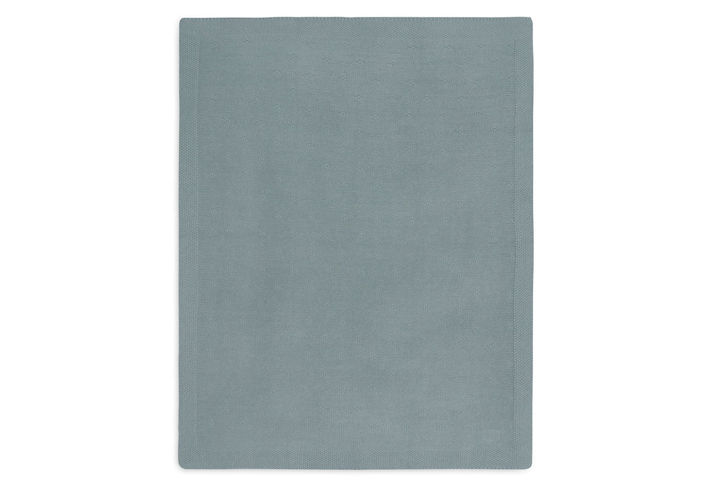 Jollein Wiegdeken 75x100cm Cosy Knit Sea Green