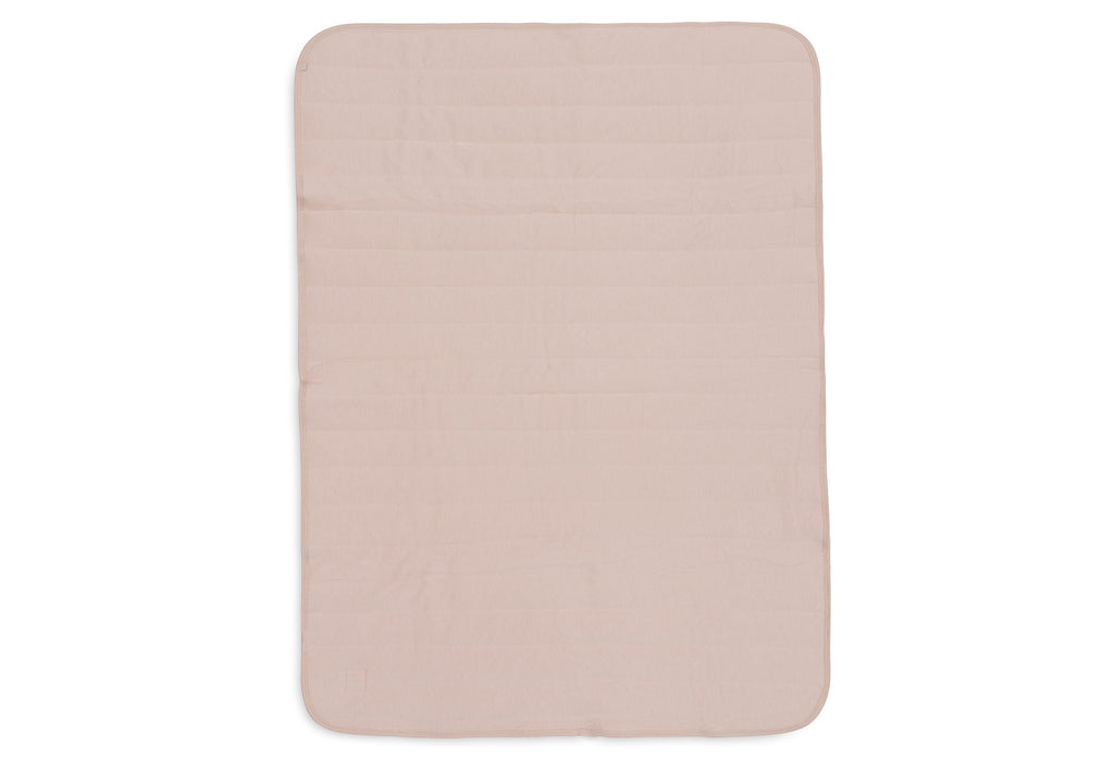 Jollein Deken Wieg 75x100cm Velvet Rib | Wild Rose