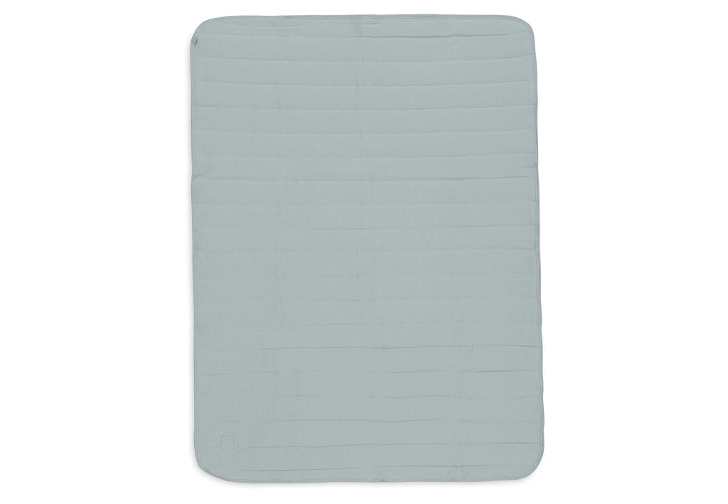 Jollein Deken Wieg 75x100cm Velvet Rib | Sea Green