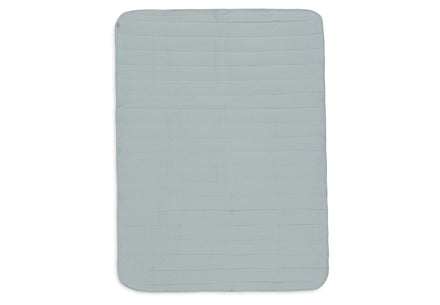 Jollein Deken Wieg 75x100cm Velvet Rib | Sea Green