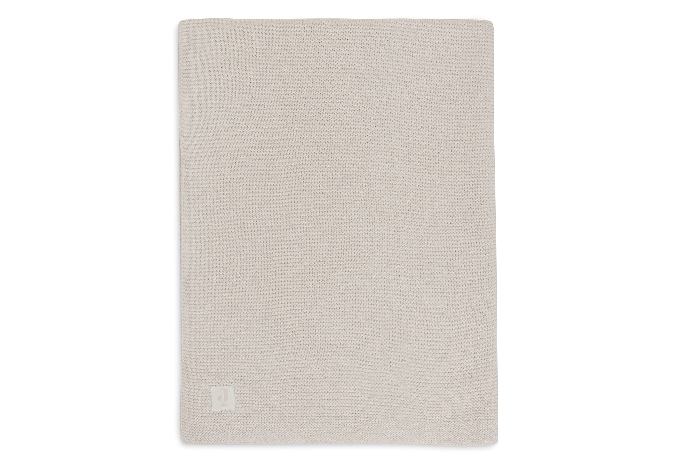 Jollein Deken Wieg 75x100cm Basic Knit | Oatmeal