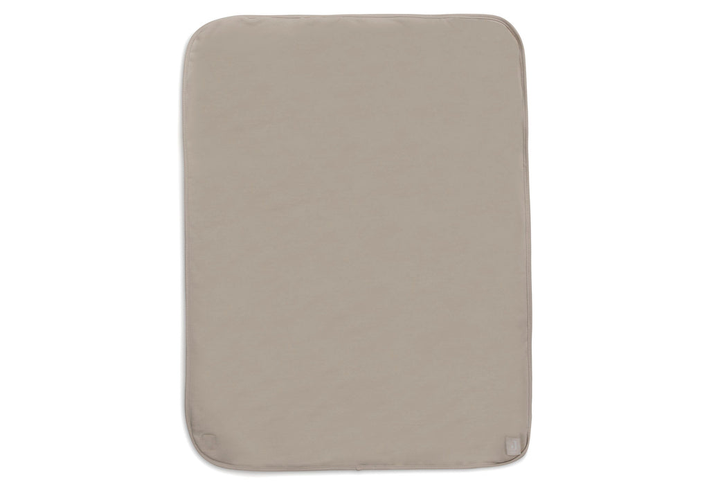Jollein Deken Wieg 75x100cm Basic Jersey/Sherpa | Warm Sand