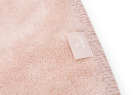 Jollein Deken Wieg 75x100cm Basic Sherpa/Jersey | Silk Rose