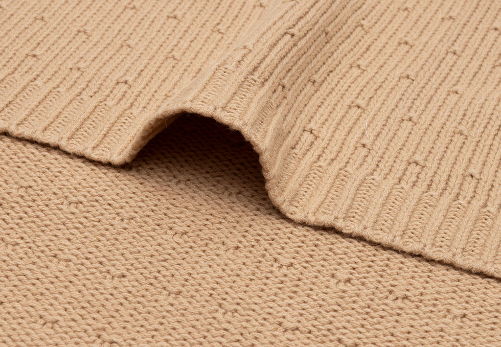 Jollein Deken Wieg 75x100cm Sprinkle Knit | Hazel