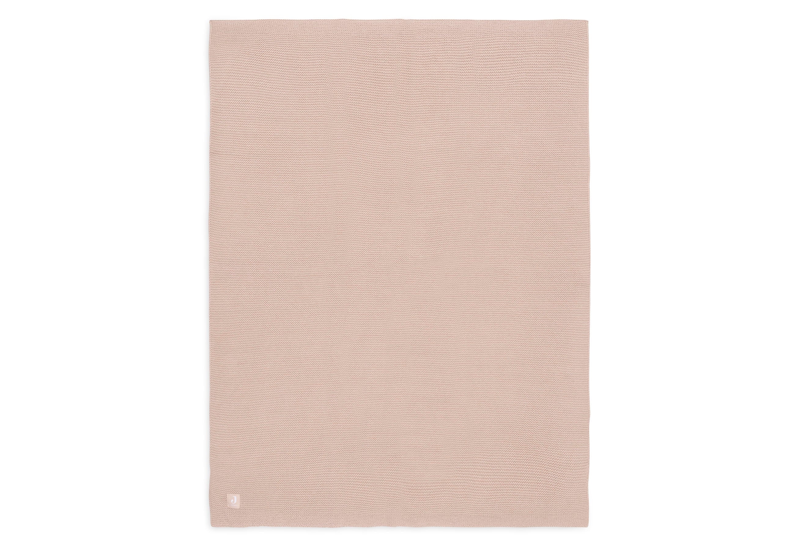 Jollein Ledikant Deken 100x150cm | Basic Knit Wild Rose
