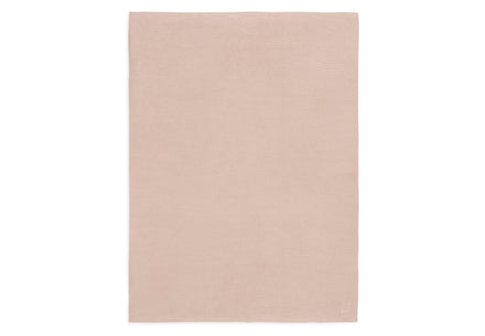 Jollein Ledikant Deken 100x150cm | Basic Knit Wild Rose