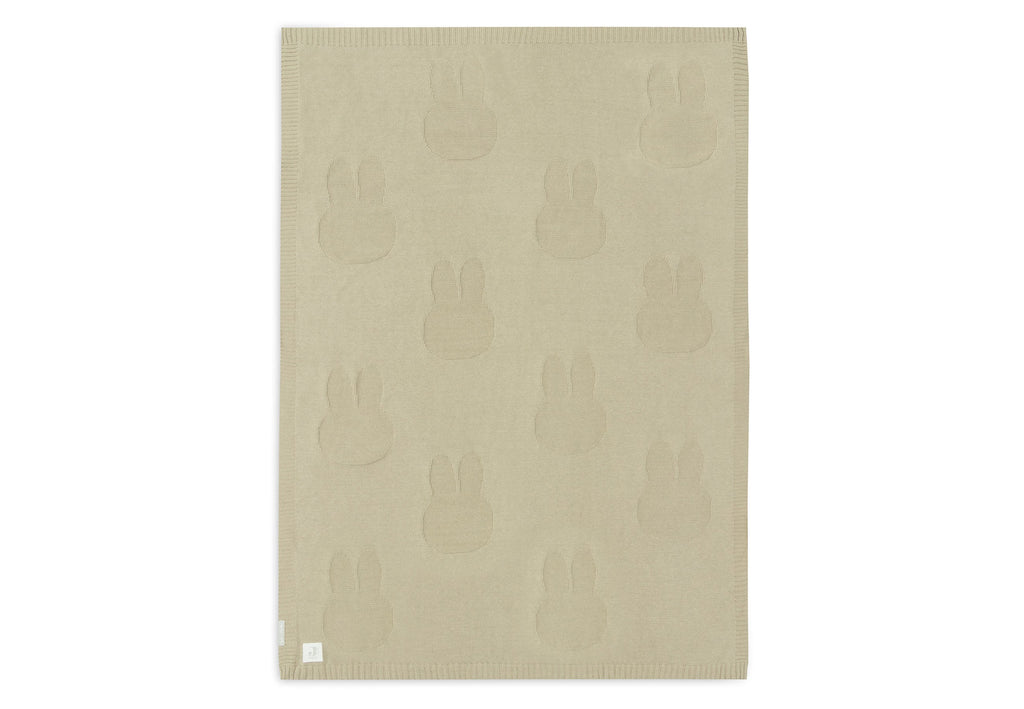 Jollein Deken Ledikant 100x150cm Miffy TOG 1.0 | Olive Green*