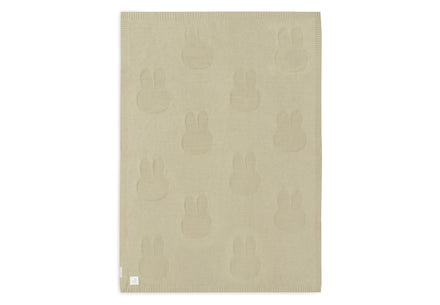 Jollein Deken Ledikant 100x150cm Miffy TOG 1.0 | Olive Green*