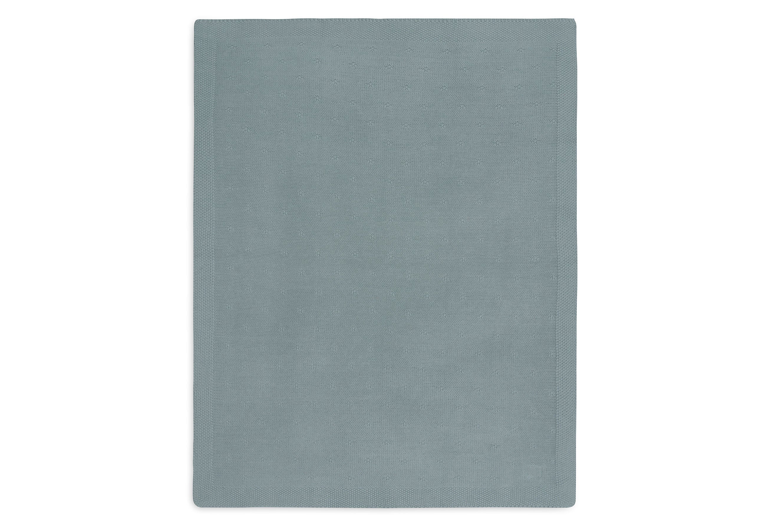 Jollein Ledikantdeken 100x150cm Cosy Knit Sea Green