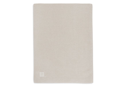 Jollein Deken Ledikant 100x150cm Basic Knit | Oatmeal