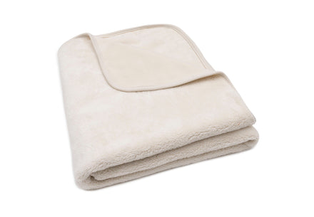 Jollein Deken Ledikant 100x150cm Basic Jersey/Sherpa | Oatmeal