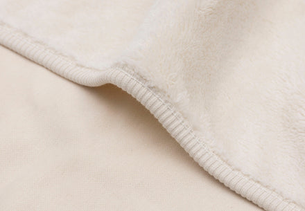 Jollein Deken Ledikant 100x150cm Basic Jersey/Sherpa | Oatmeal