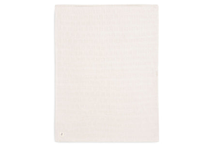 * Jollein Ledikant Deken 100x150cm | Grain Knit Oatmeal / Velvet*