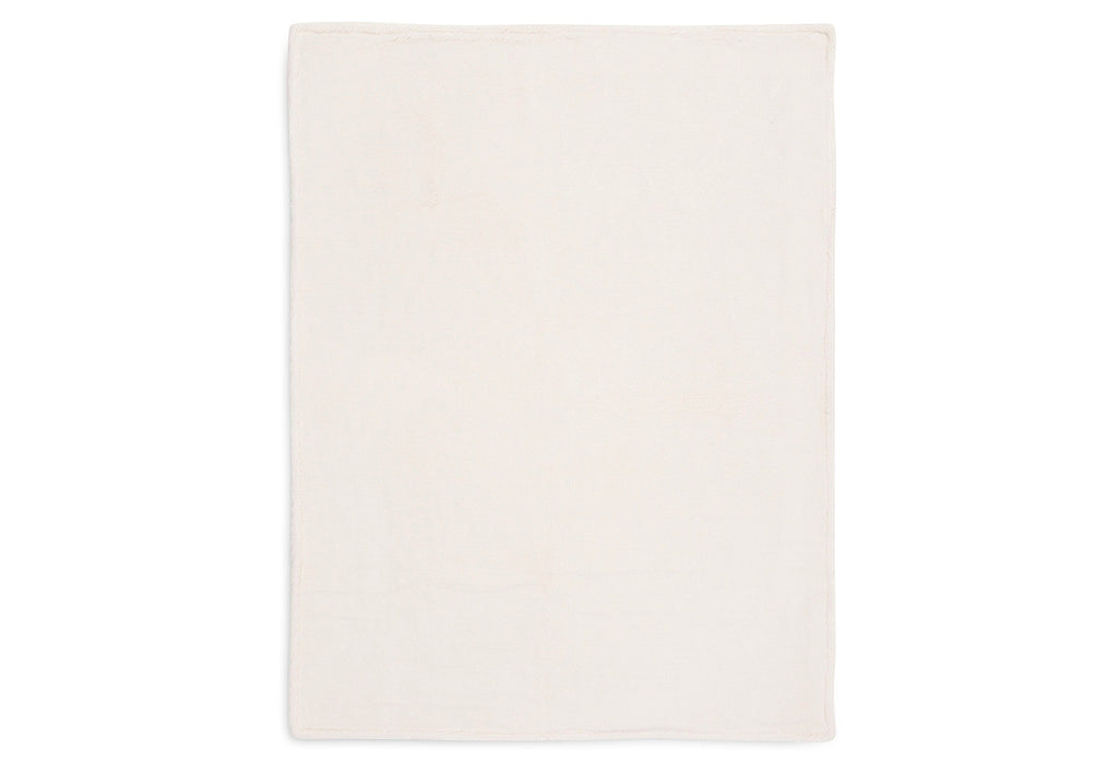 * Jollein Ledikant Deken 100x150cm | Grain Knit Oatmeal / Velvet*