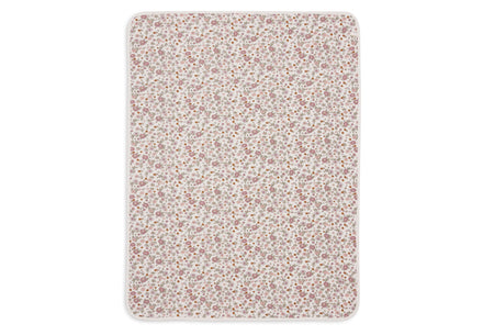 Jollein Deken Wieg Jersey 75x100cm | Retro Flowers