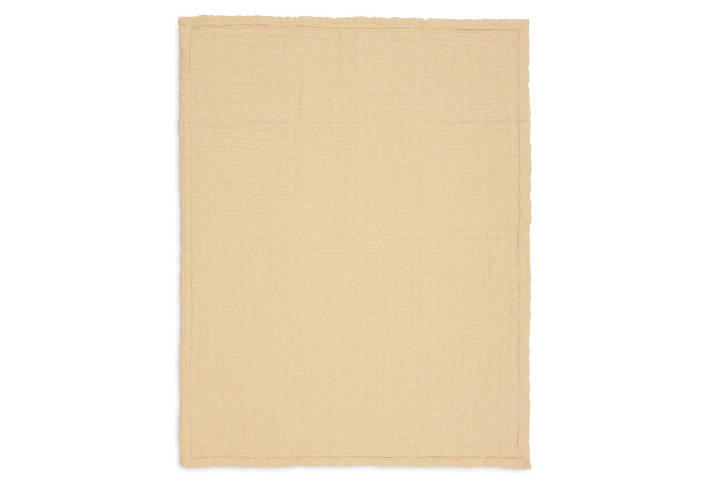Jollein Deken Hydrofiel 75x100cm Jacquard Vanilla GOTS