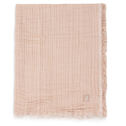 Jollein Deken Ledikant 120x120cm | Fringe Moonstone/Ivory Gots