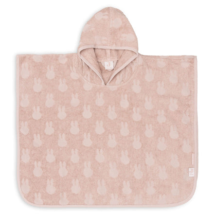 Jollein Badponcho Badstof Miffy Jacquard | Wild Rose