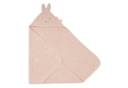 Jollein Badcape badstof 75x75cm Miffy | Silk Rose