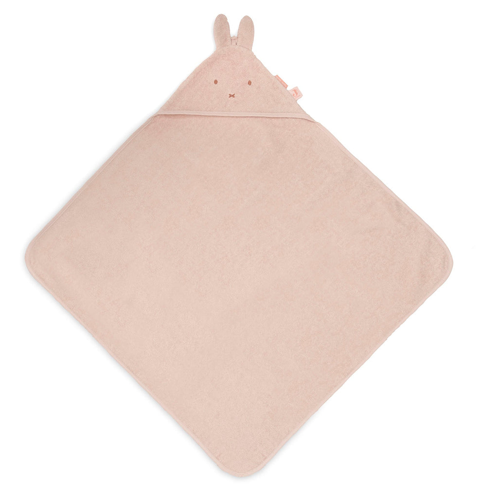 Jollein Badcape badstof 75x75cm Miffy | Silk Rose