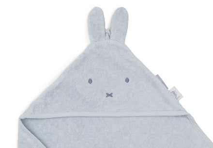 Jollein Badcape badstof 75x75cm Miffy | Cloud Blue