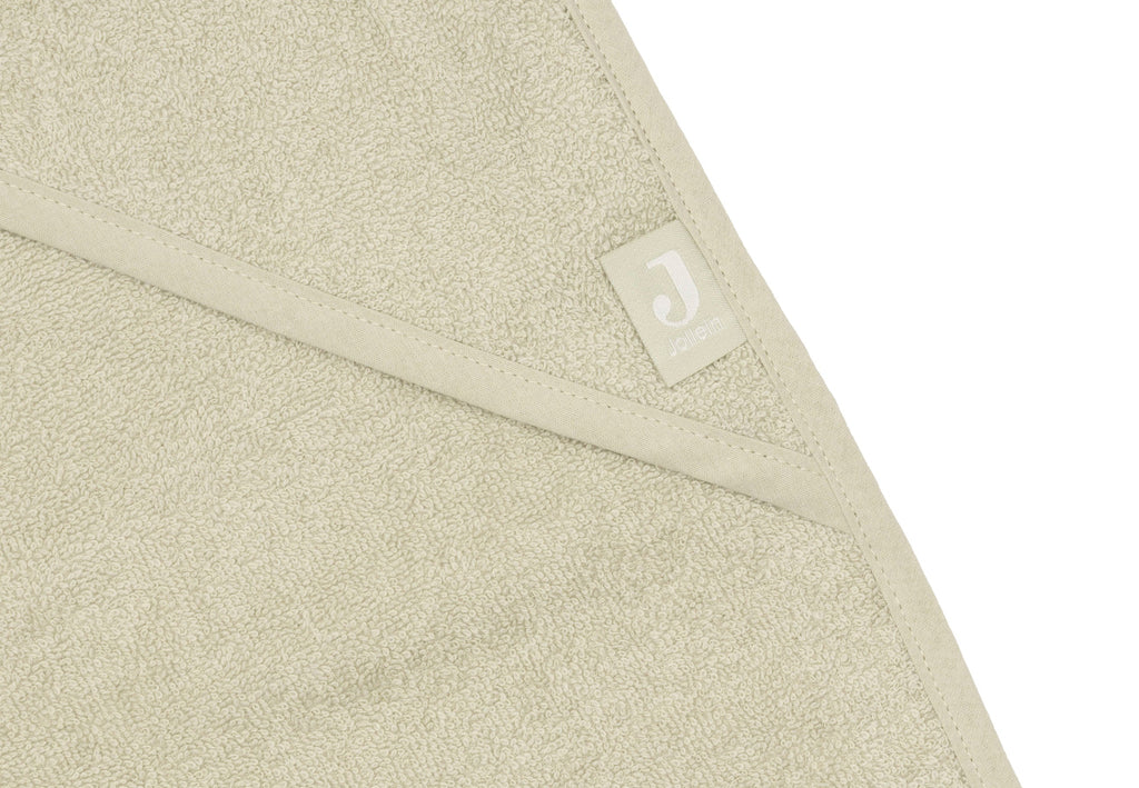Jollein Badcape Badstof 75x75cm | Soft Matcha