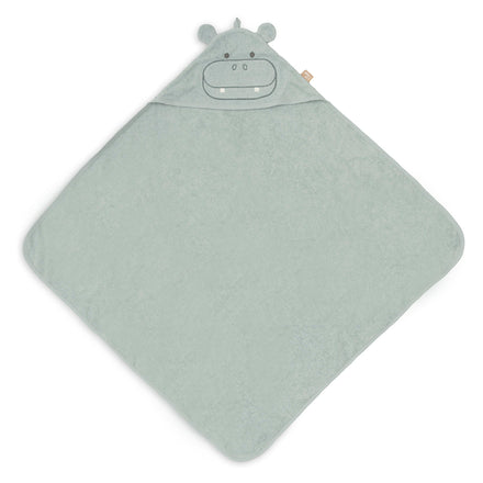 Jollein Badcape Badstof 75x75cm Hippo | Happy