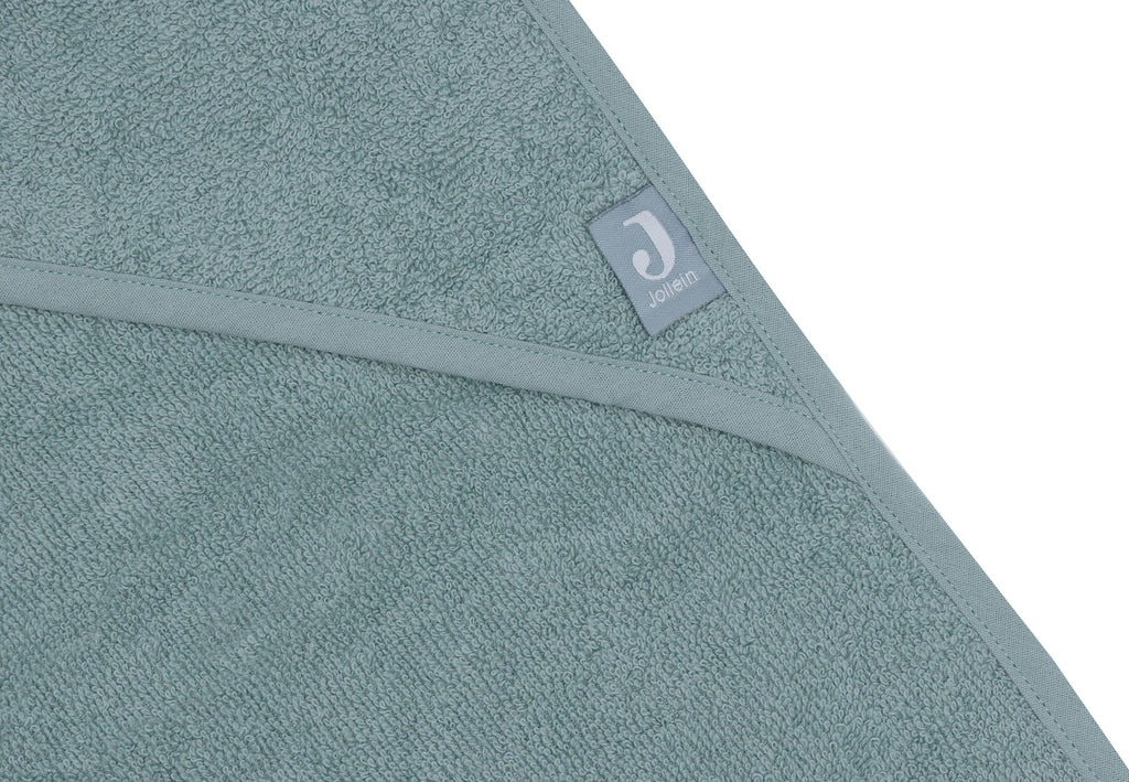 Jollein Badcape Terry 100x100cm Sea Green