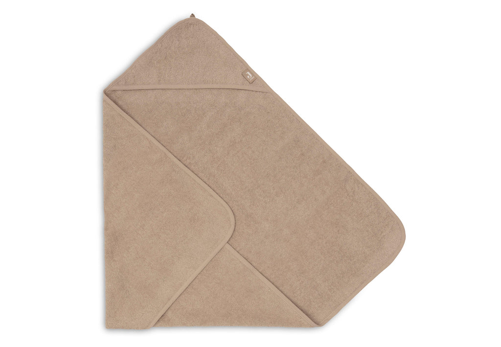 Jollein Badcape Badstof 100x100cm | Milky Coffee