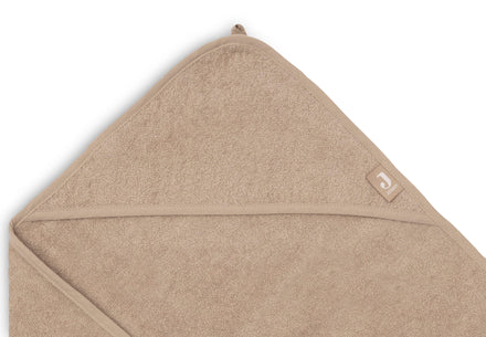 Jollein Badcape Badstof 100x100cm | Milky Coffee