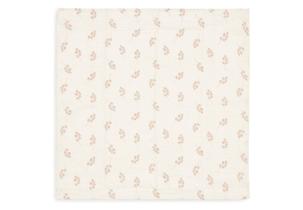 Jollein Hydrofiele Doek Small 70x70cm 3-Pack | Twig Wild Rose