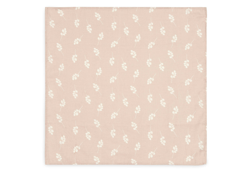Jollein Hydrofiele Doek Small 70x70cm 3-Pack | Twig Wild Rose