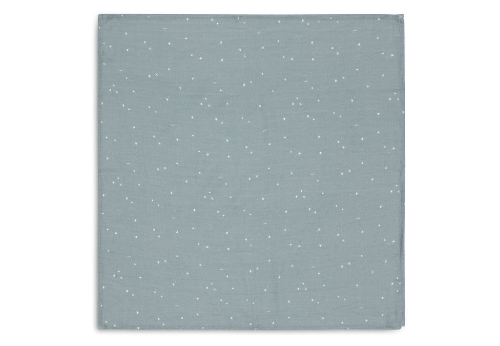 Jollein Hydrofiele Doek 70x70cm Twinkling Sea Green (3pack)